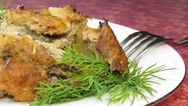 селедка с овощами