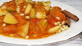 фруктовый салат из хурмы